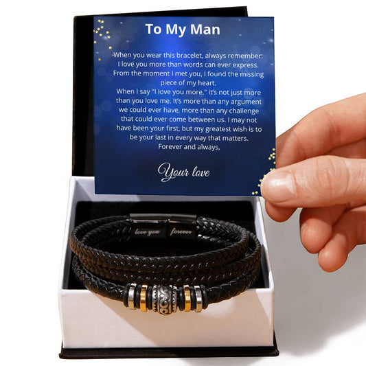 Forever Yours - Gift Bracelet for Him