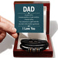 Dad's Forever Bond: Heartfelt Bracelets with a Message